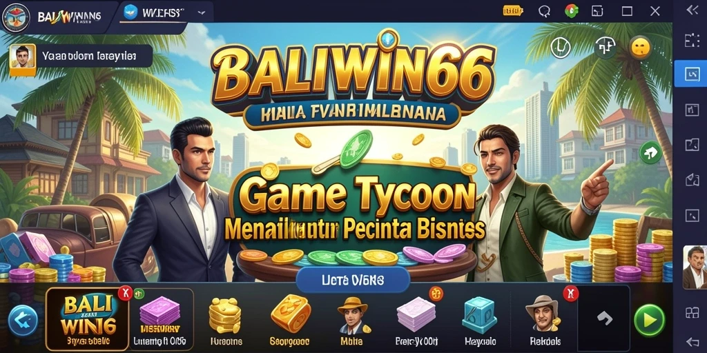 Tampilan gameplay BALIWIN66 yang menarik dan strategis.