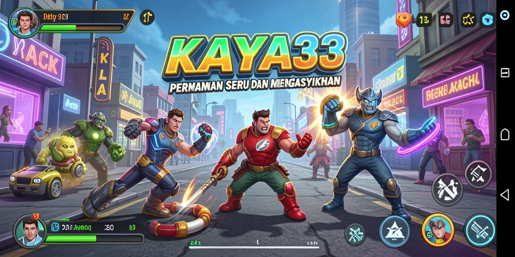 Tampilan gameplay KAYA33 yang seru dan penuh tantangan.