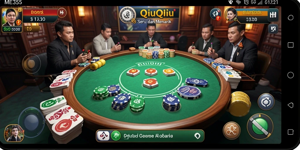 Gameplay QiuQiu yang seru dan menantang di ME355.