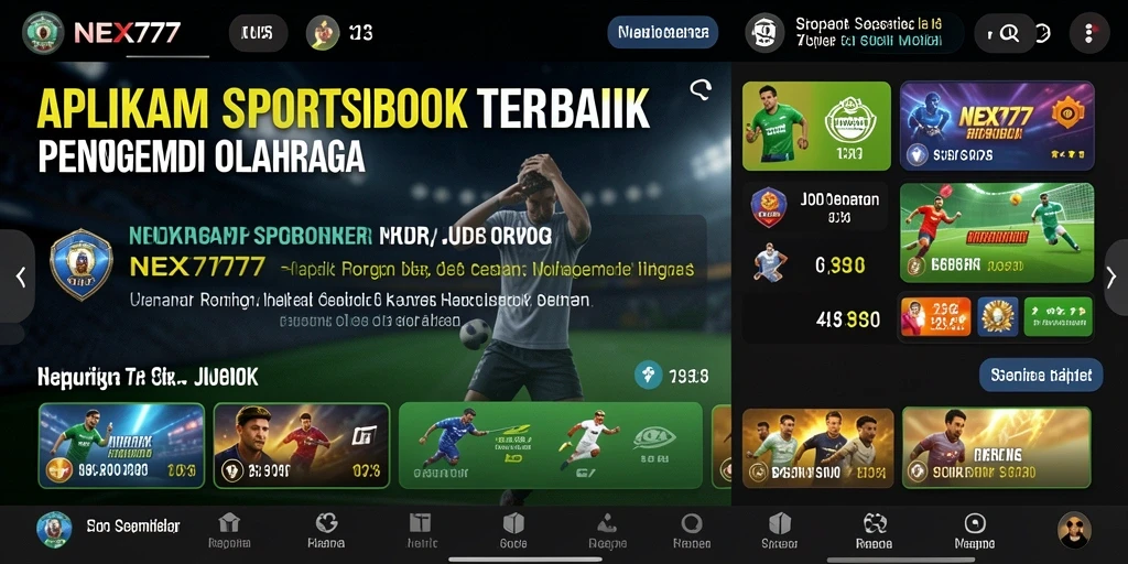 Tampilan gameplay Sportsbook yang menarik dan interaktif.