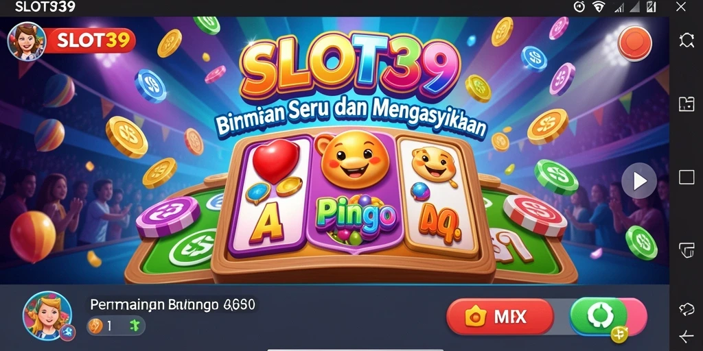 Screenshot gameplay <strong>SLOT39</strong> menampilkan serunya bermain Bingo dengan teman.