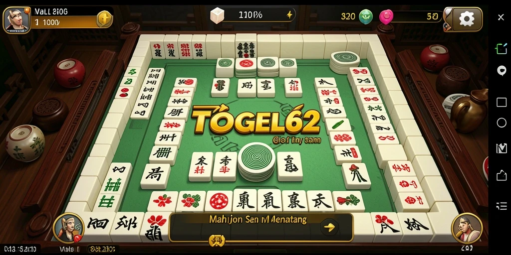 Tampilan gameplay TOGEL62 yang menarik dan menyenangkan.